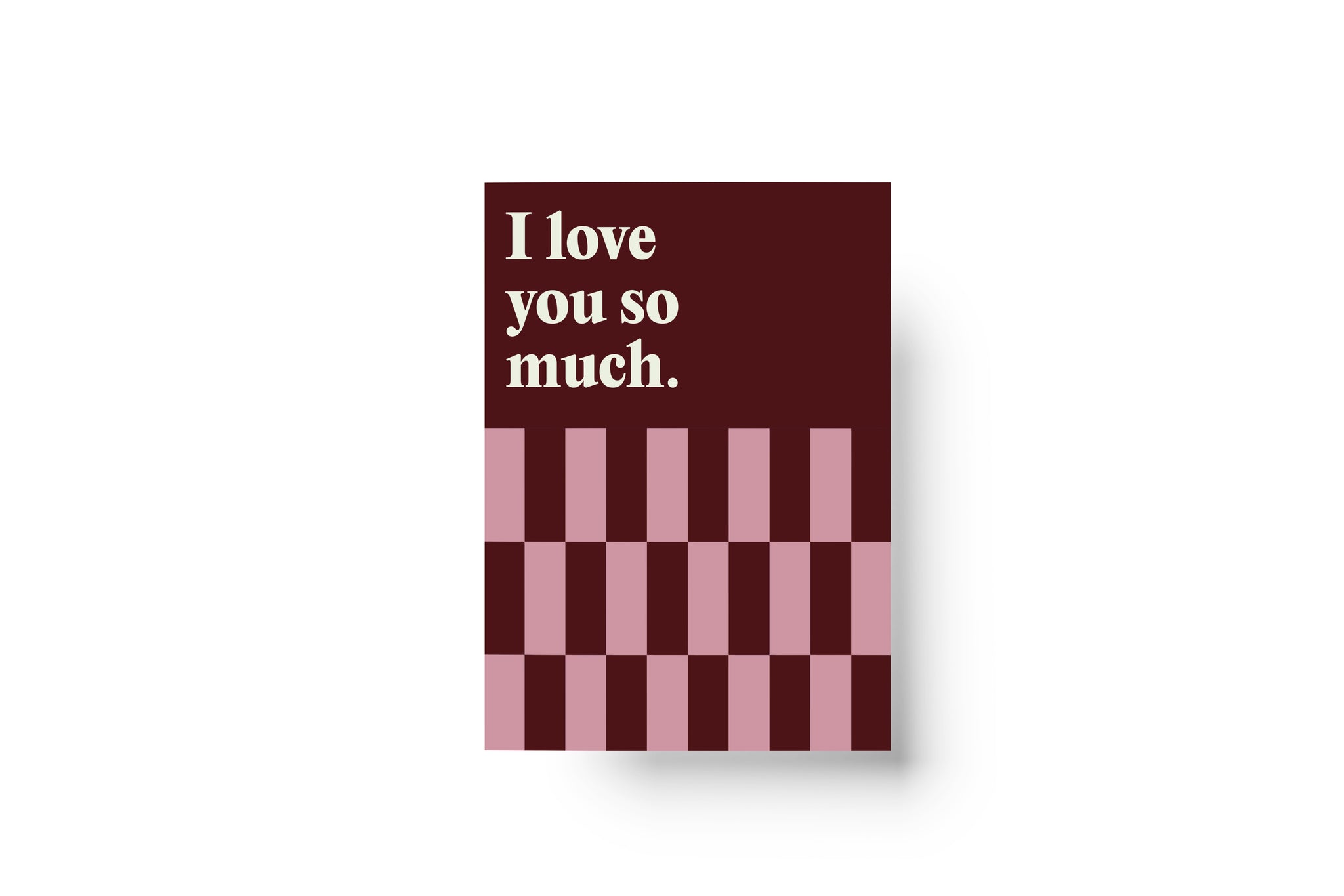 "I Love You So Much" Greeting Card