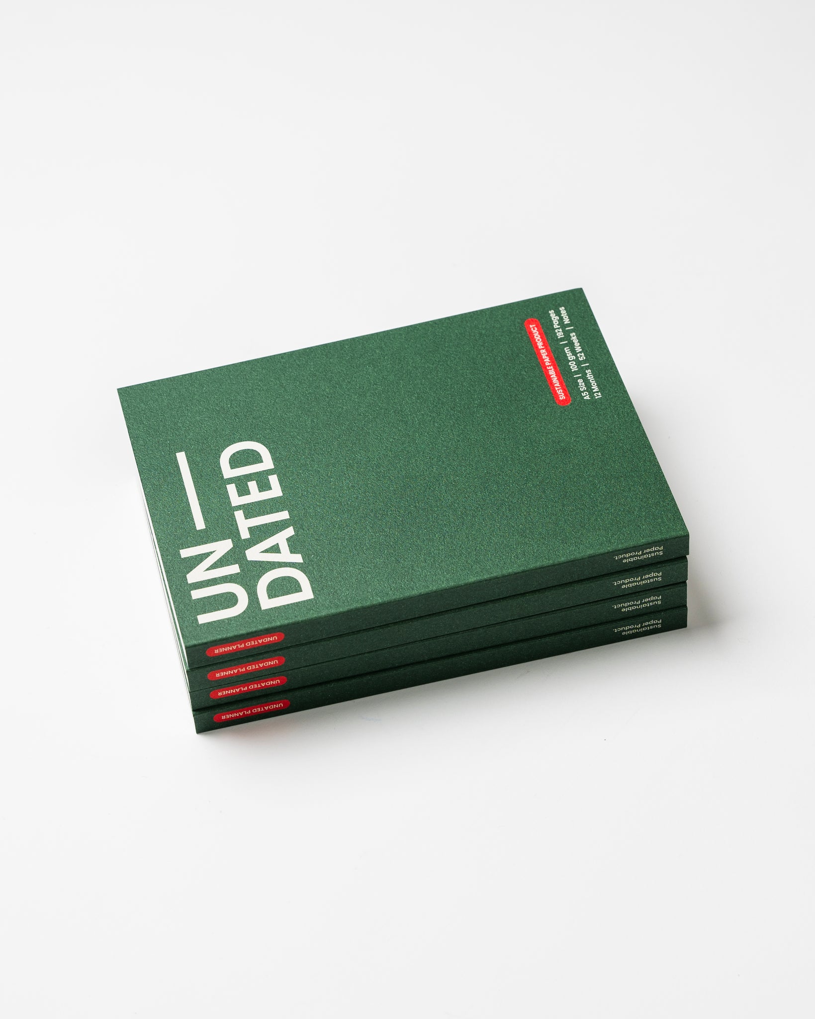 Undated Planner — "British Racing Green"