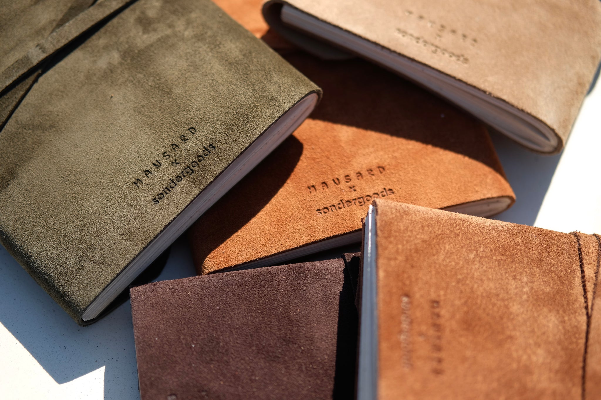 Natural Suede Notebooks (A6)