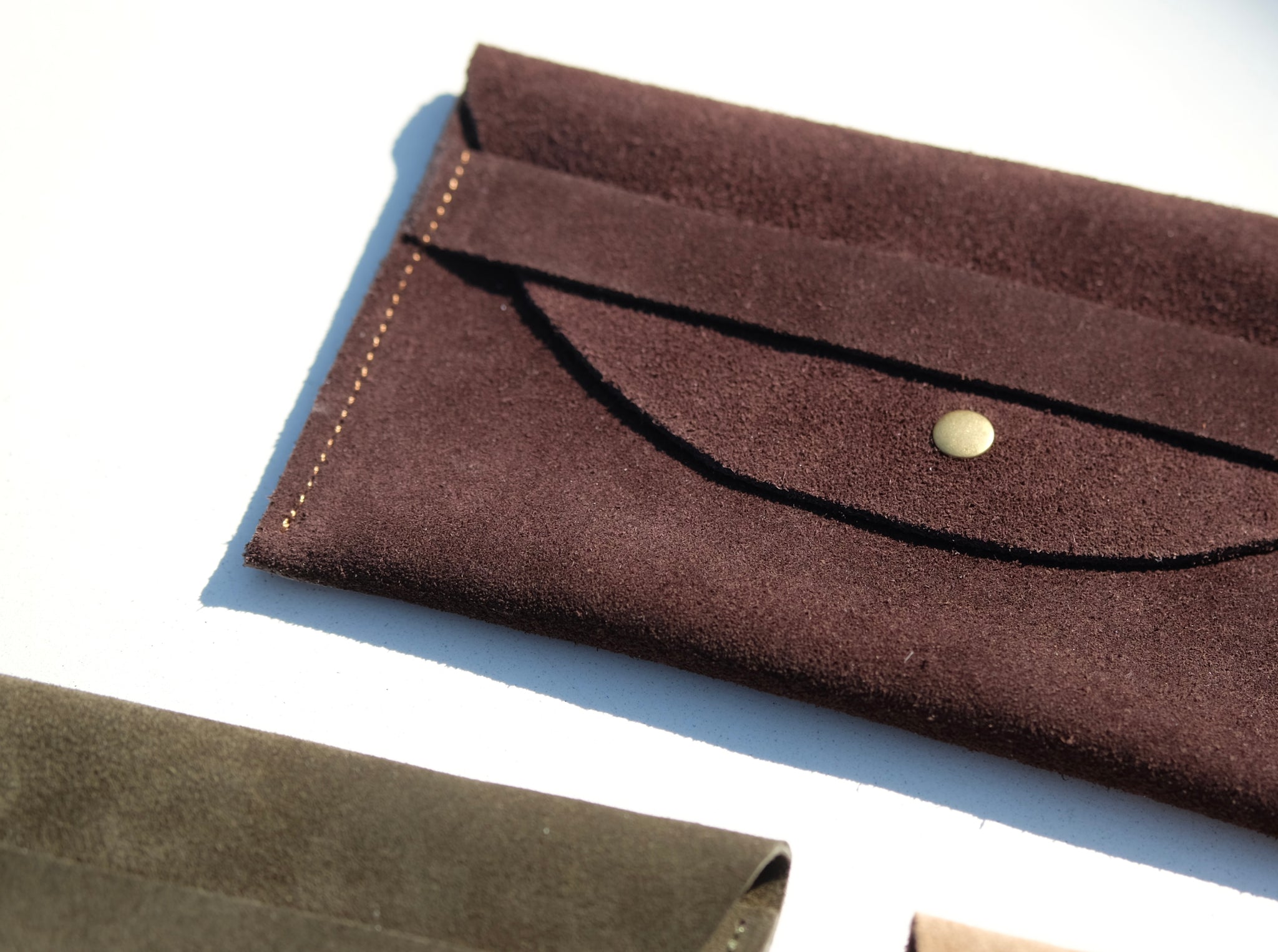 Natural Suede Pouches (Mini)