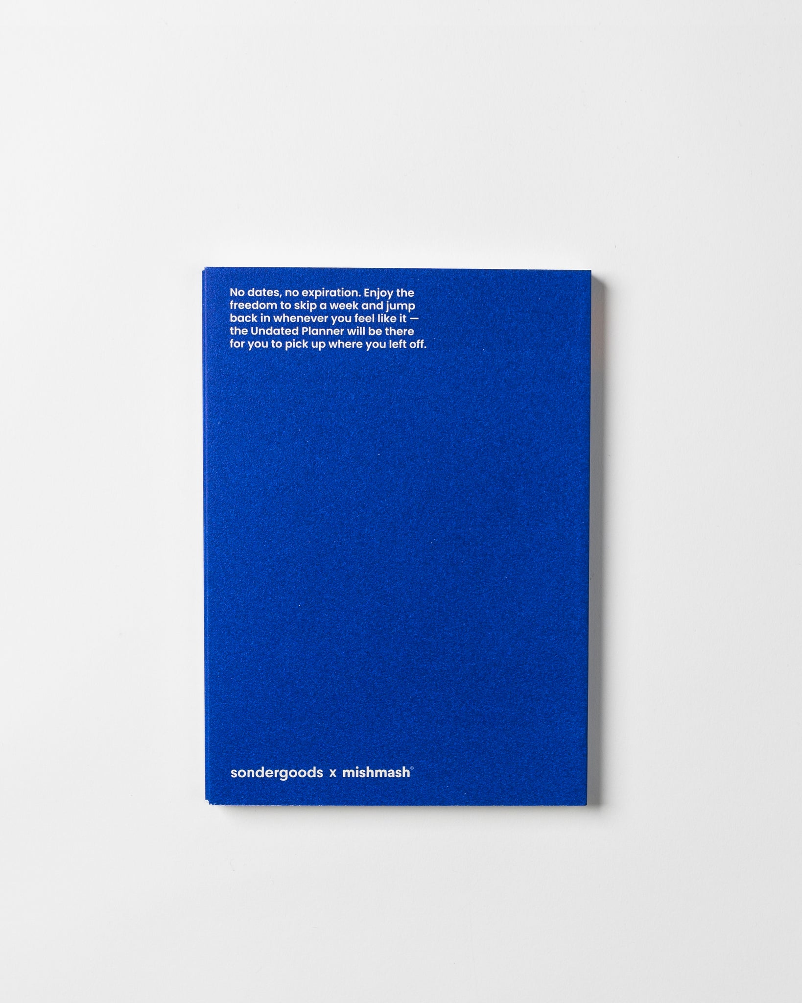 Undated Planner — "Yves Klein Blue"