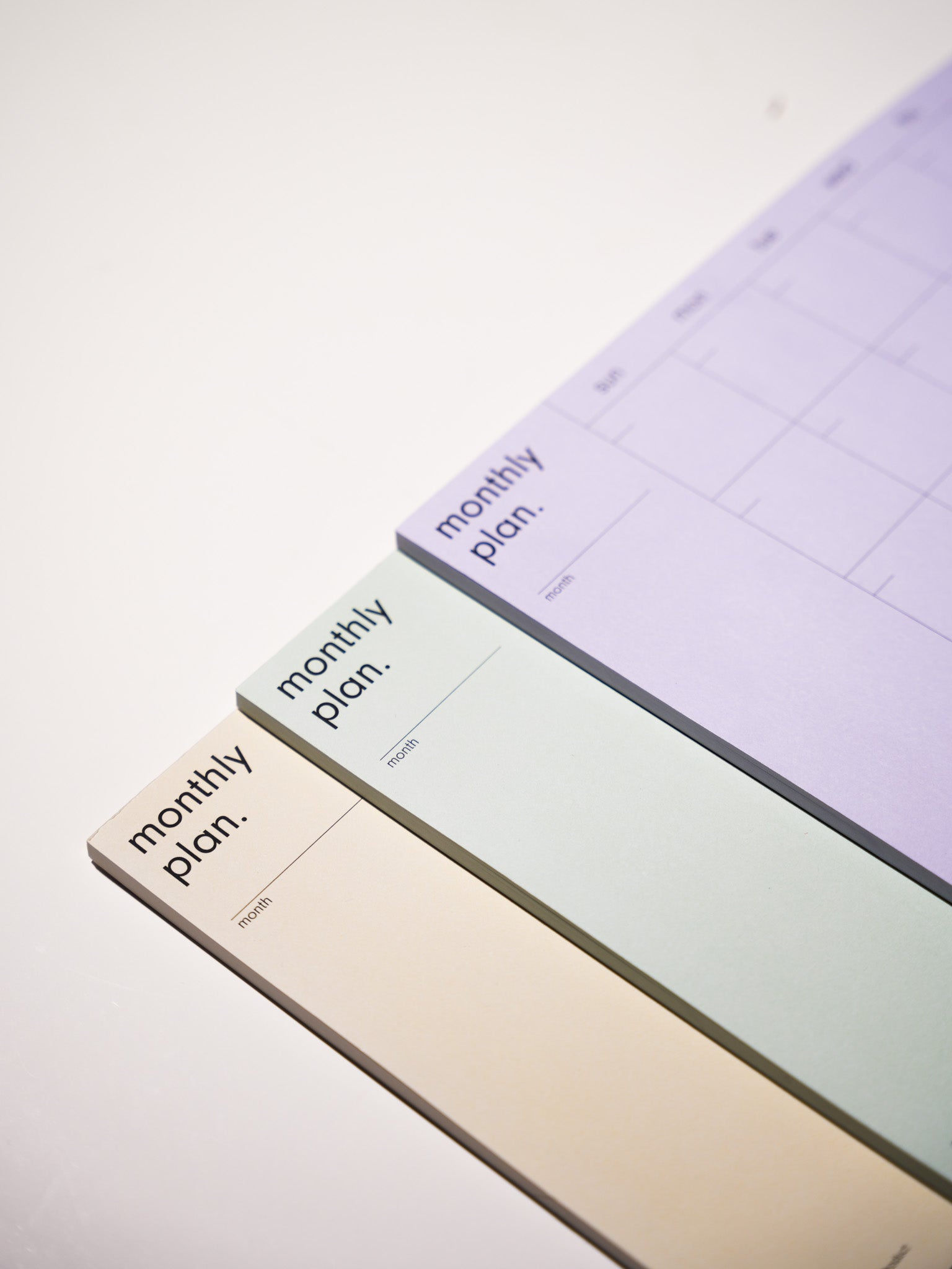 Monthly — Pastel Notepads