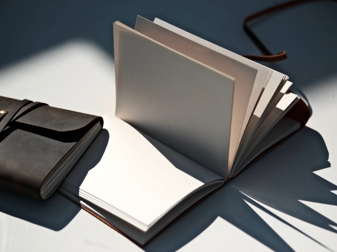 Natural Leather Notebooks (A6)