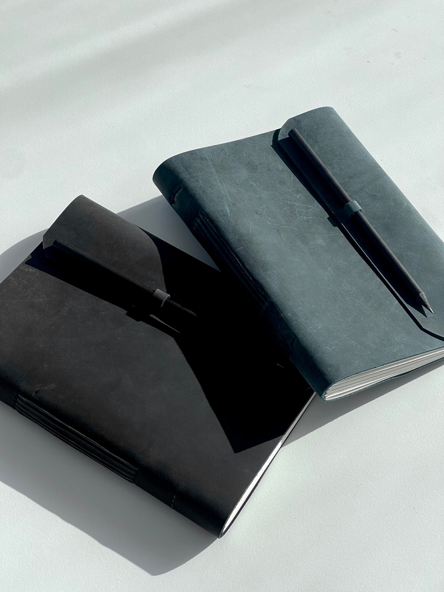 Natural Leather Notebooks (A5)