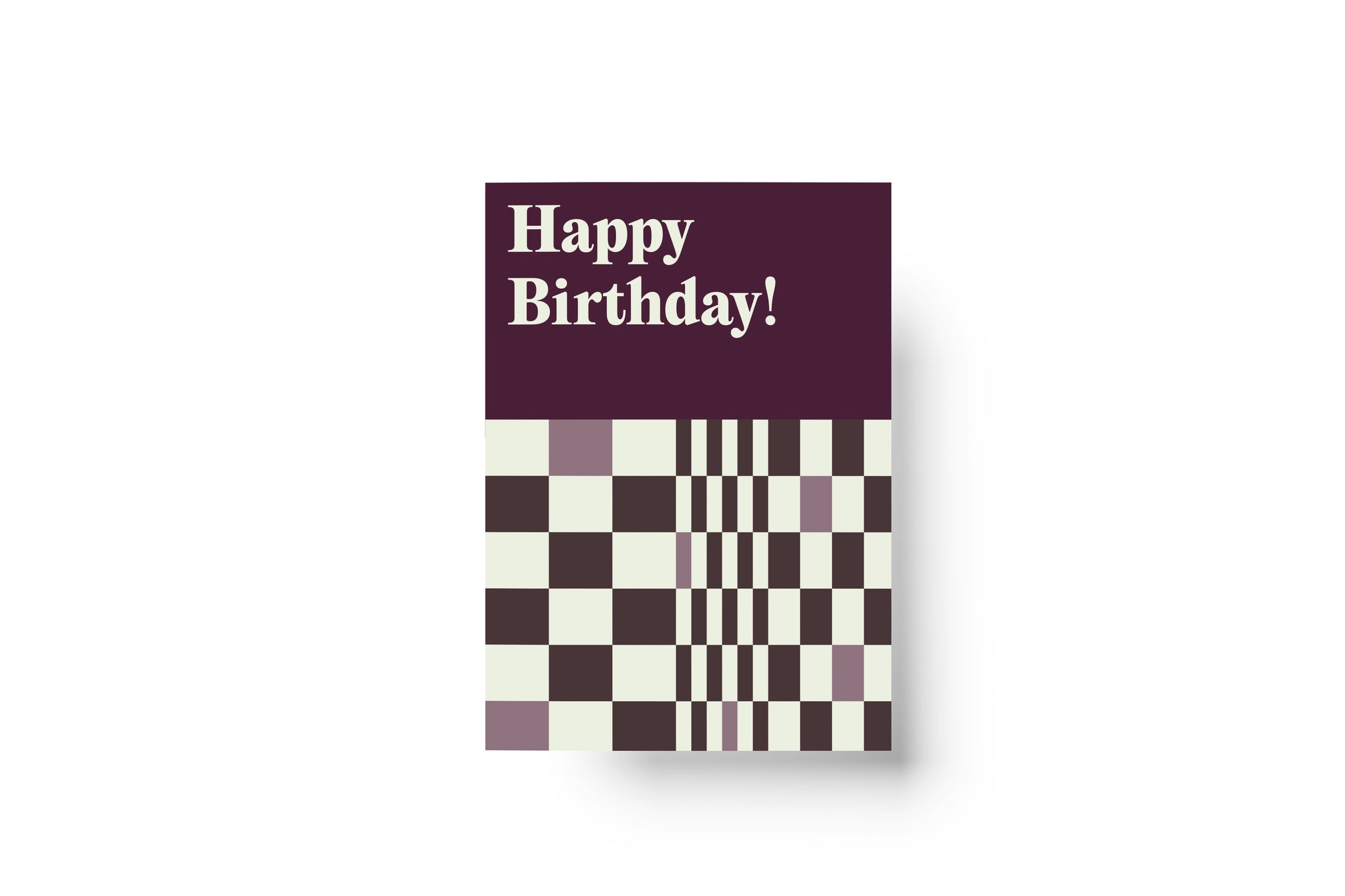 "Happy Birthday" Greeting Card