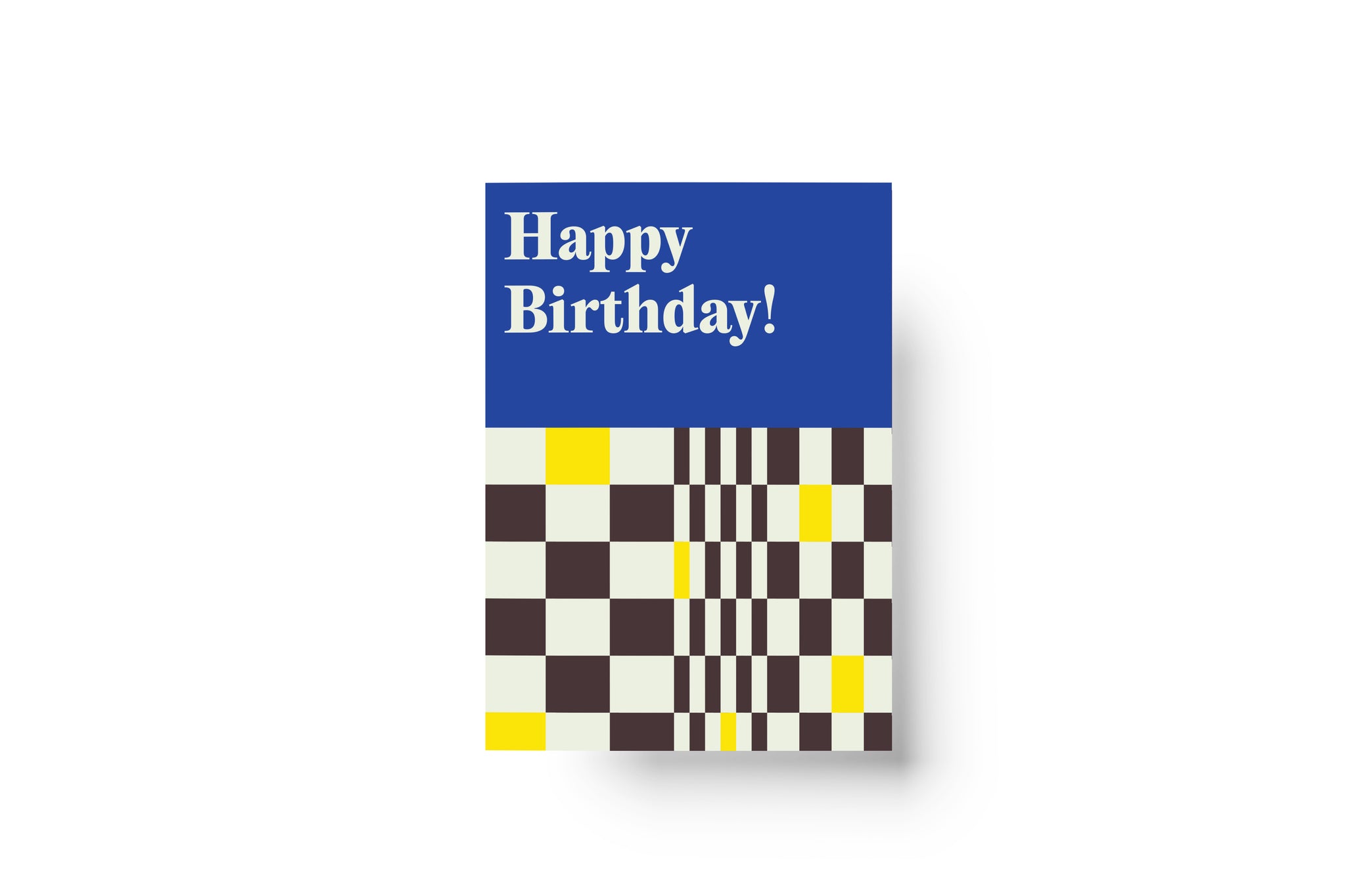 "Happy Birthday" Greeting Card