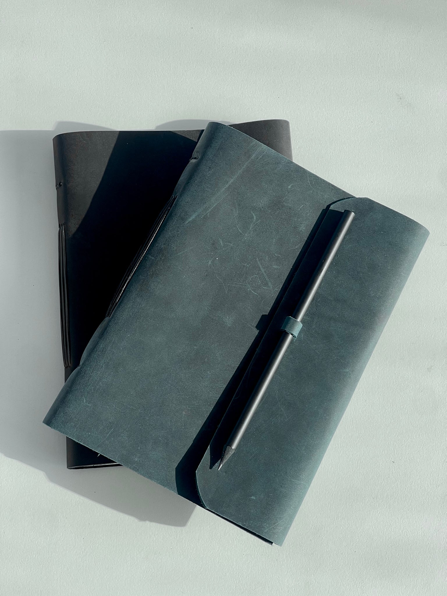 Natural Leather Notebooks (A5)