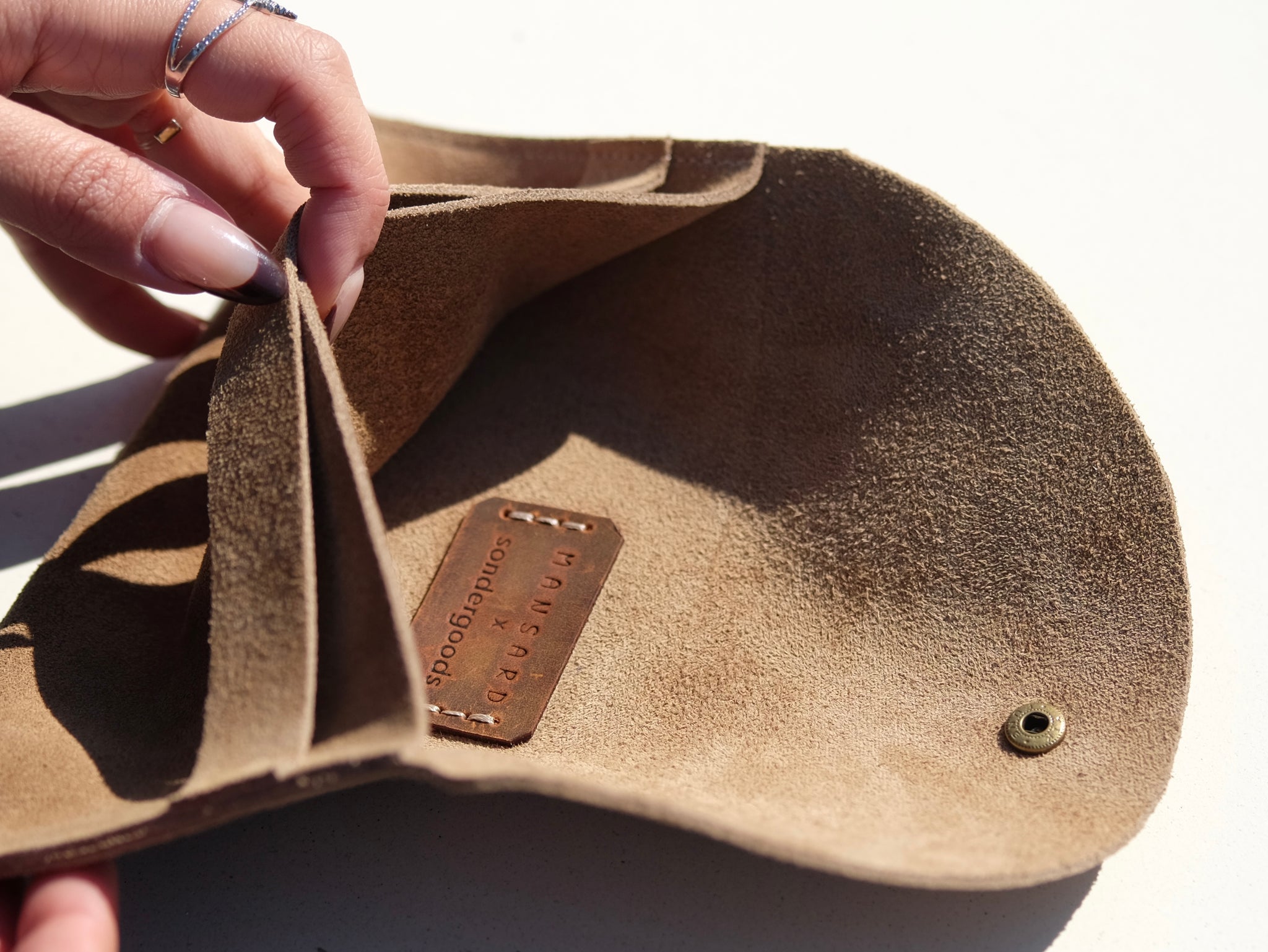 Natural Suede Pouches (Mini)