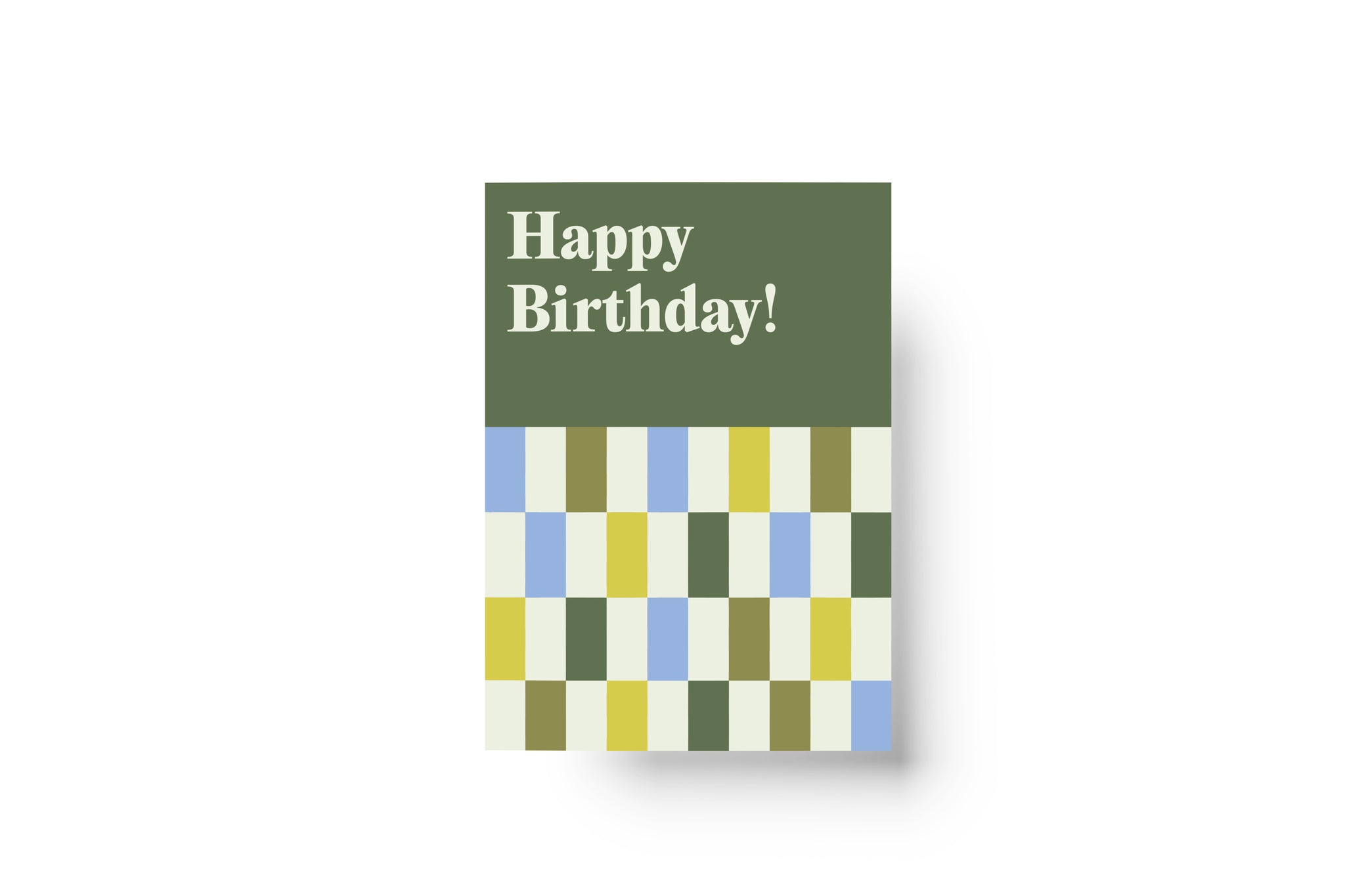 "Happy Birthday" Greeting Card