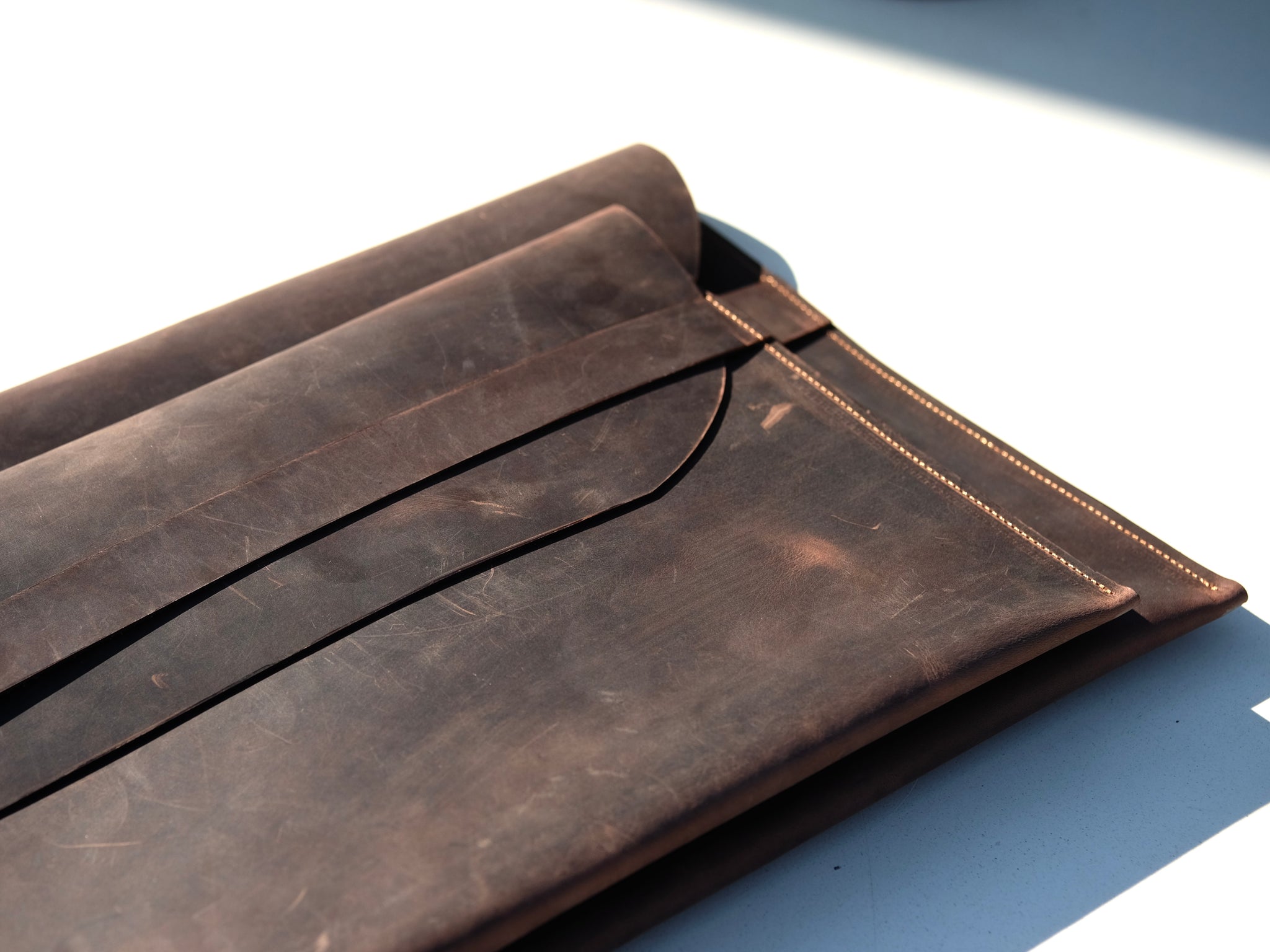 Natural Leather Case/Folder