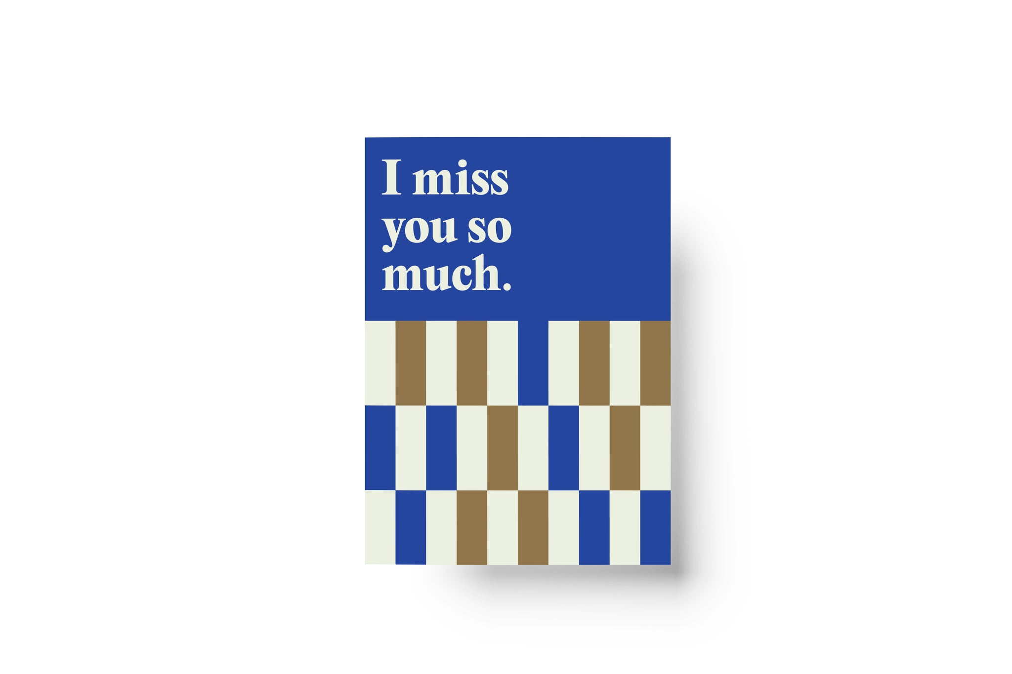 "I Miss You So Much" Greeting Card