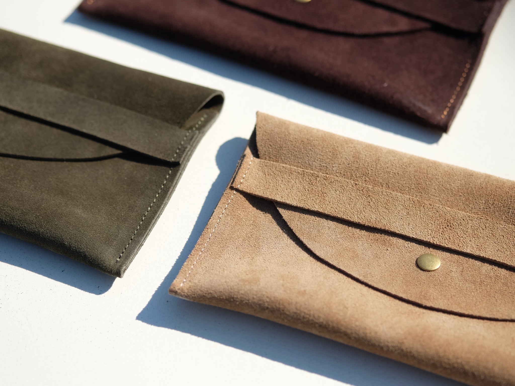 Natural Suede Pouches (Mini)