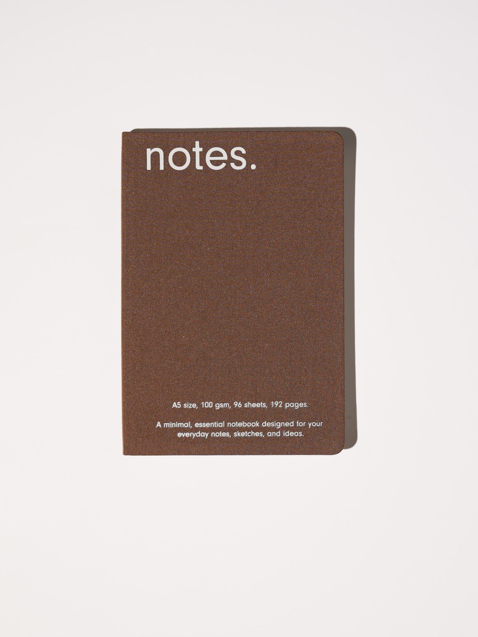 Caramel — Canvas Notebook