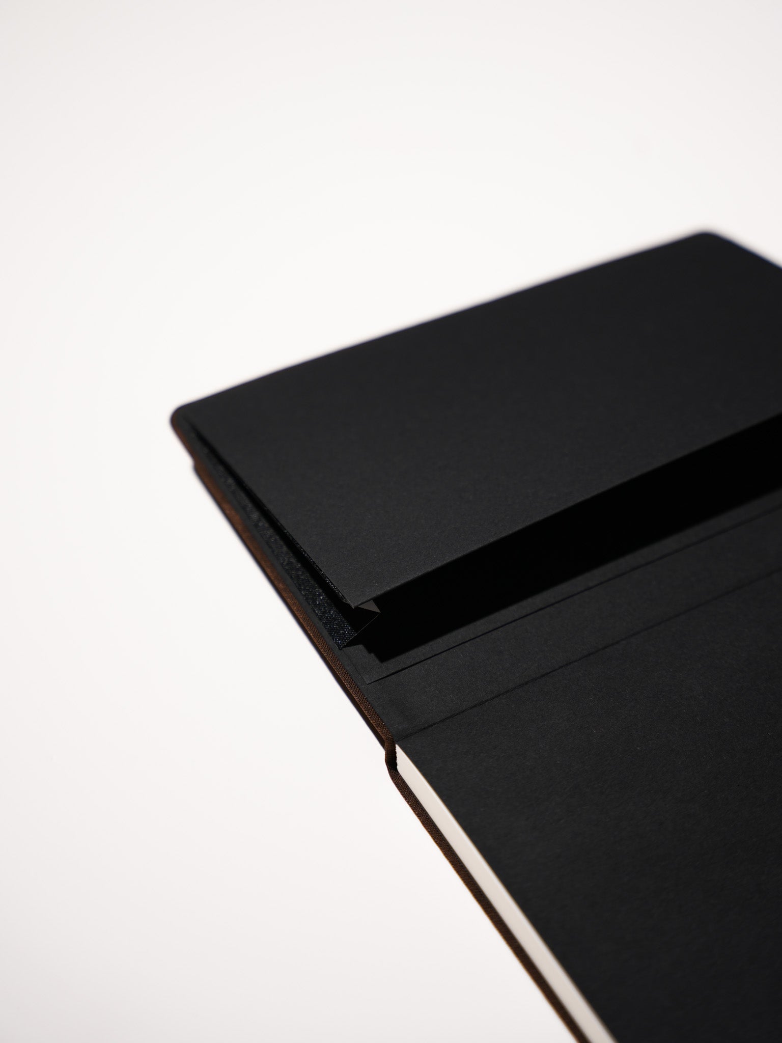 Dark Brown — Canvas Notebook