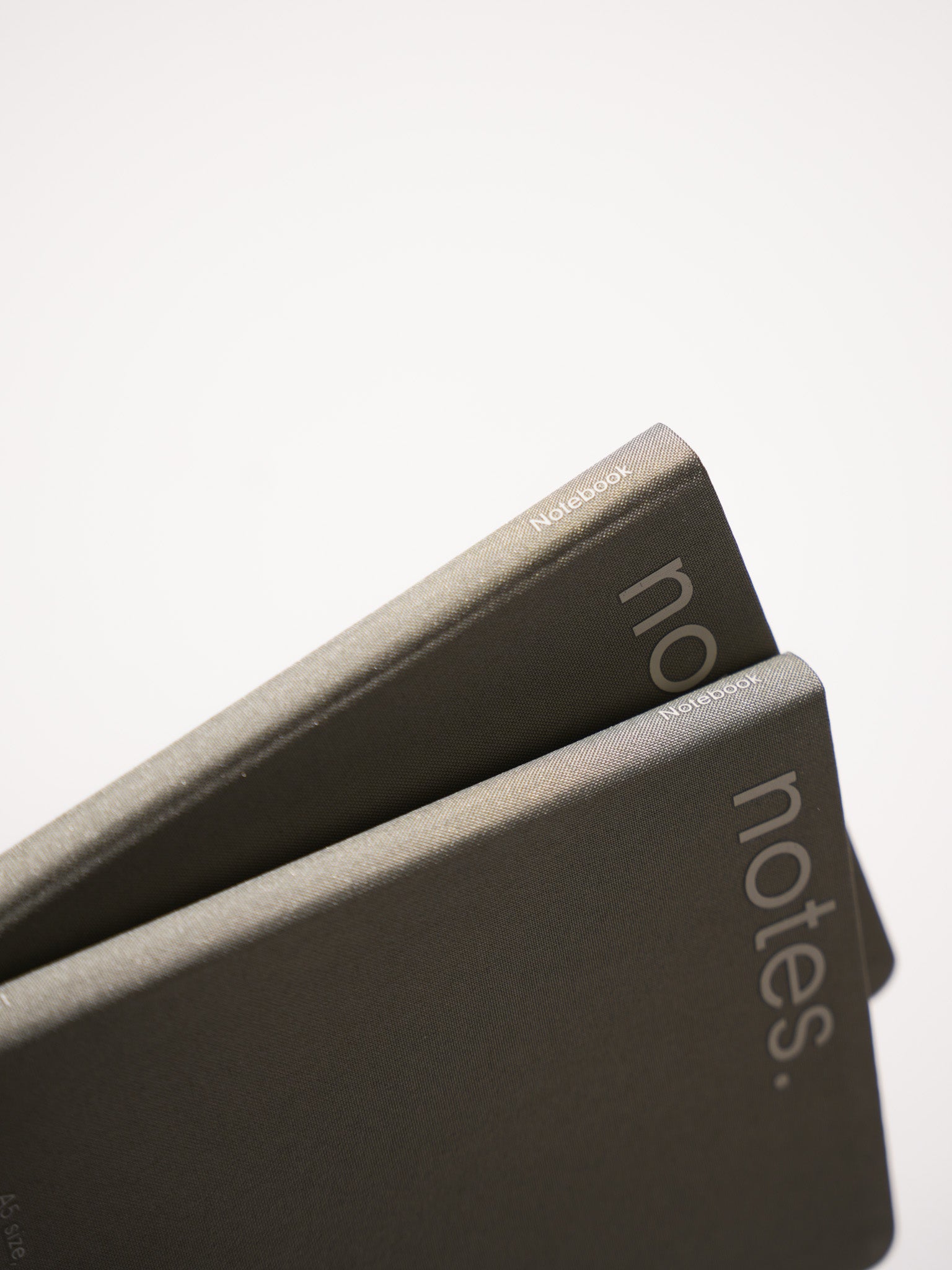 Light Grey — Canvas Notebook
