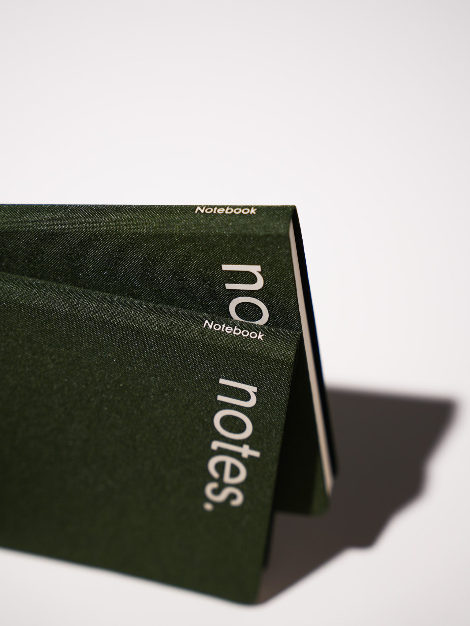 Olive Green — Canvas Notebook