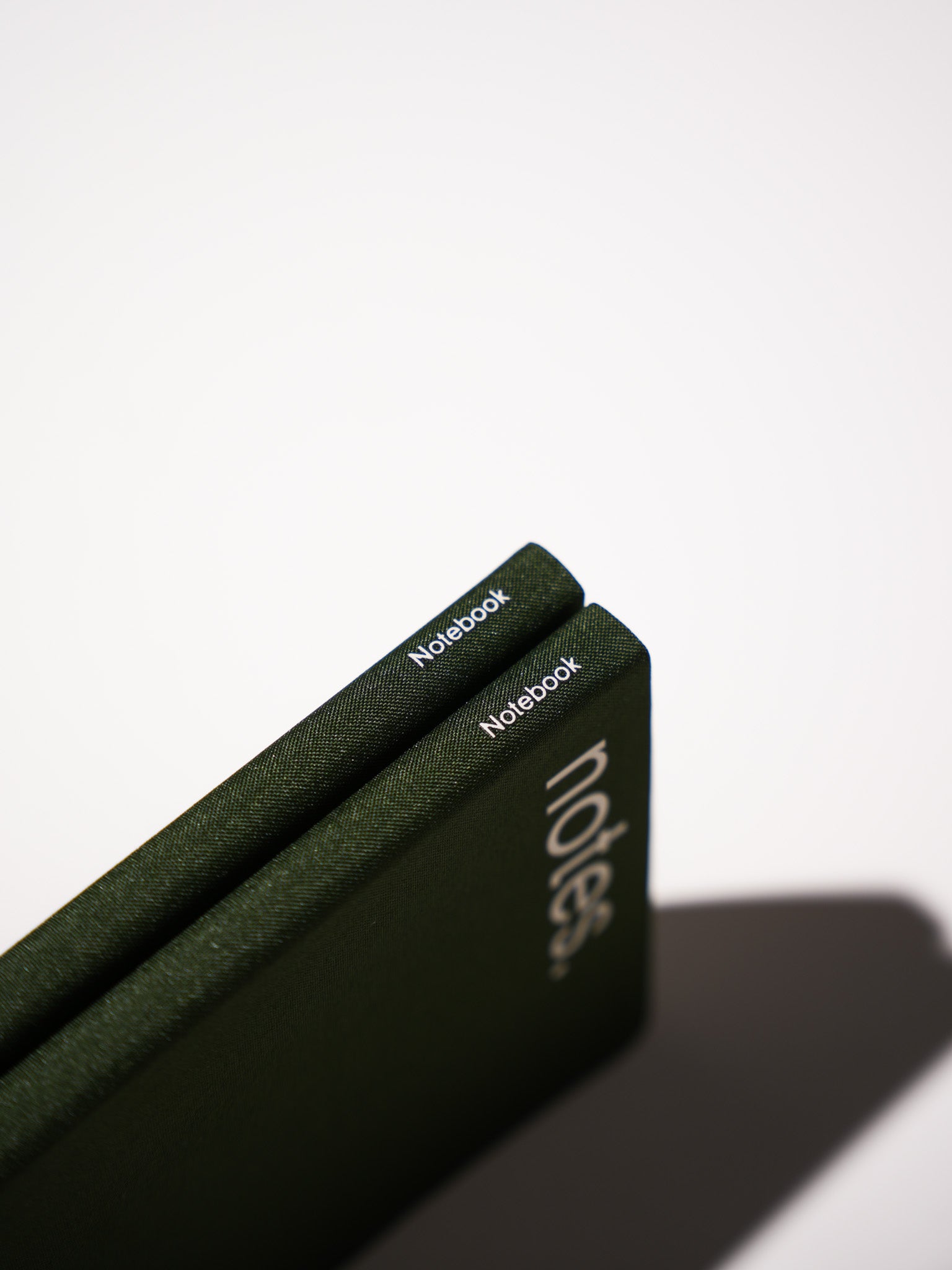 Olive Green — Canvas Notebook