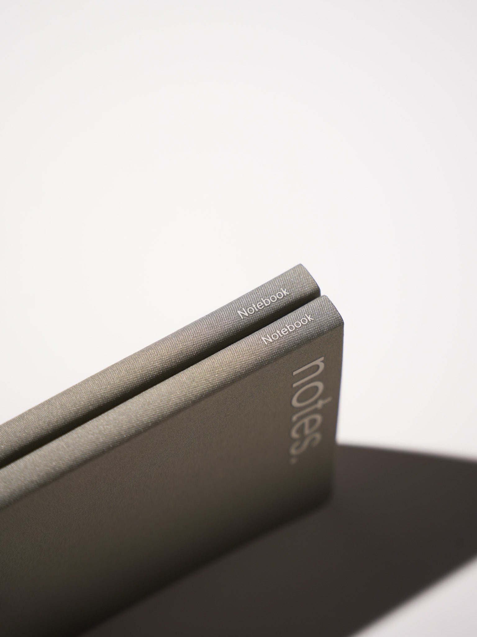 Light Grey — Canvas Notebook