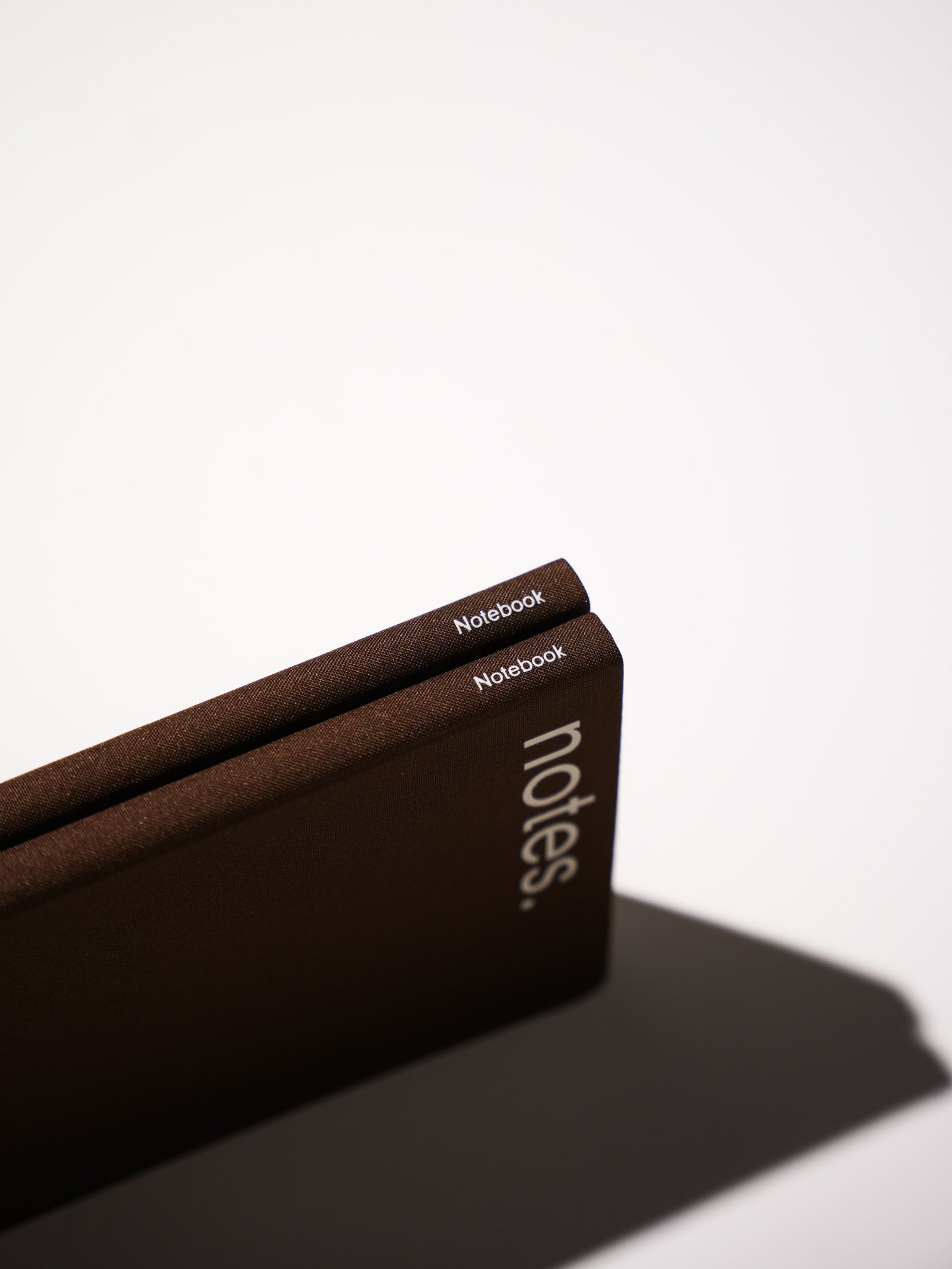 Dark Brown — Canvas Notebook