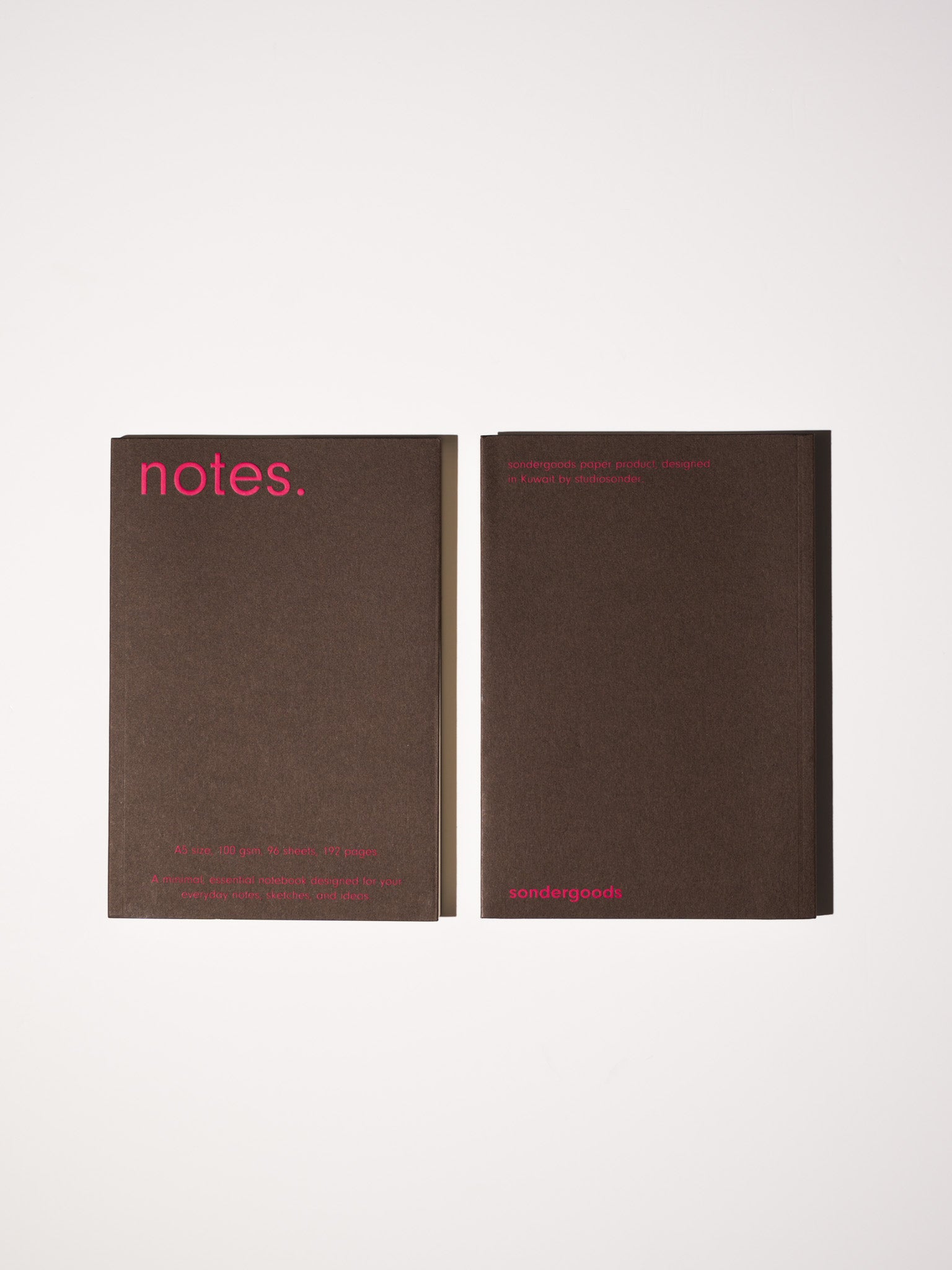 Brown — Paper Notebook