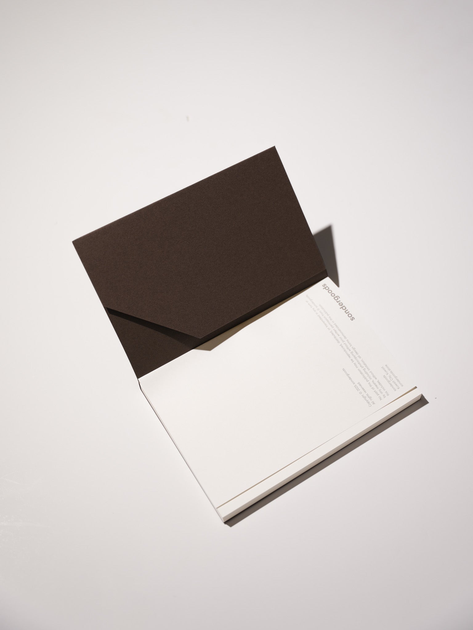 Brown — Paper Notebook