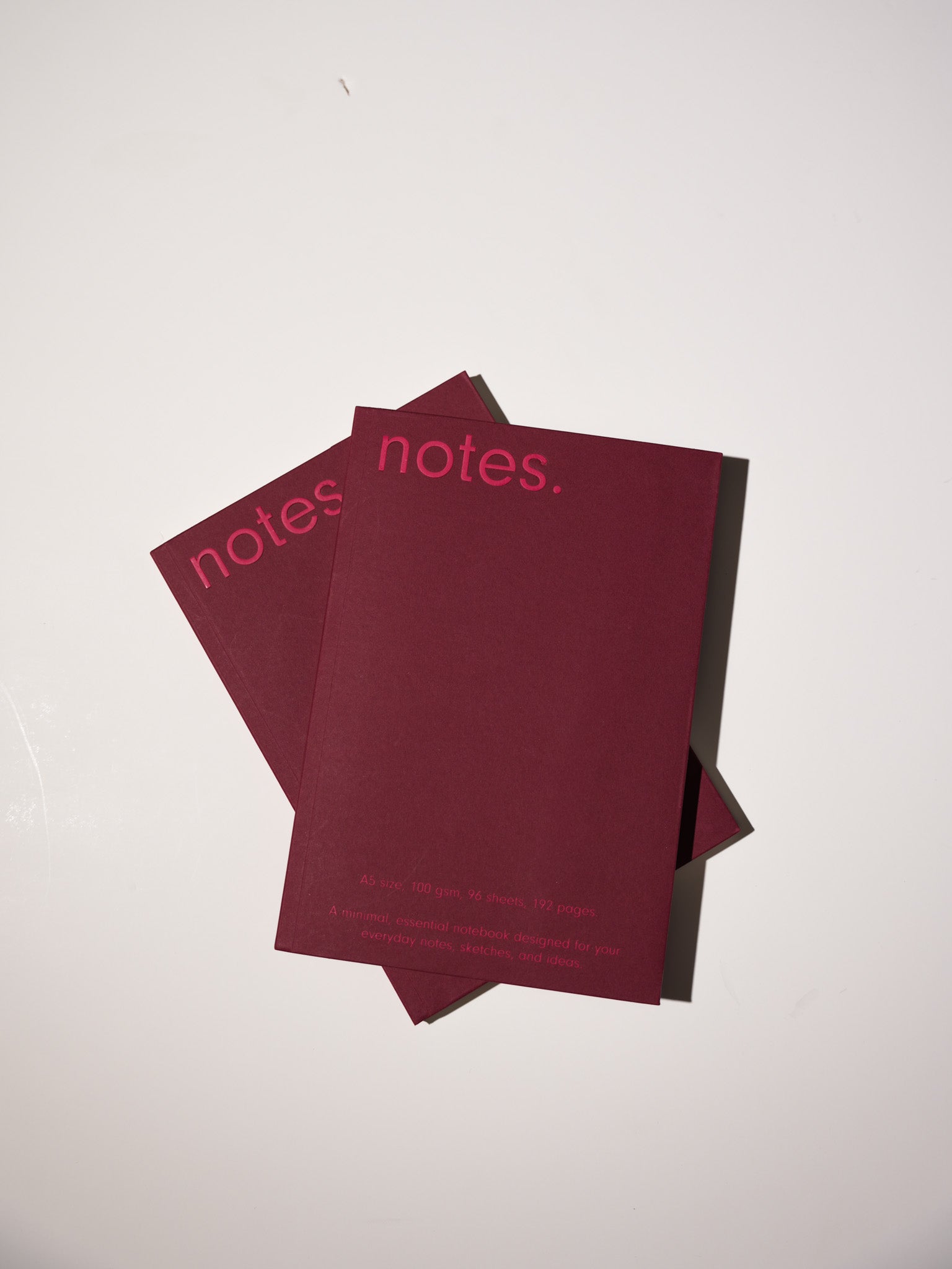 Red — Paper Notebook