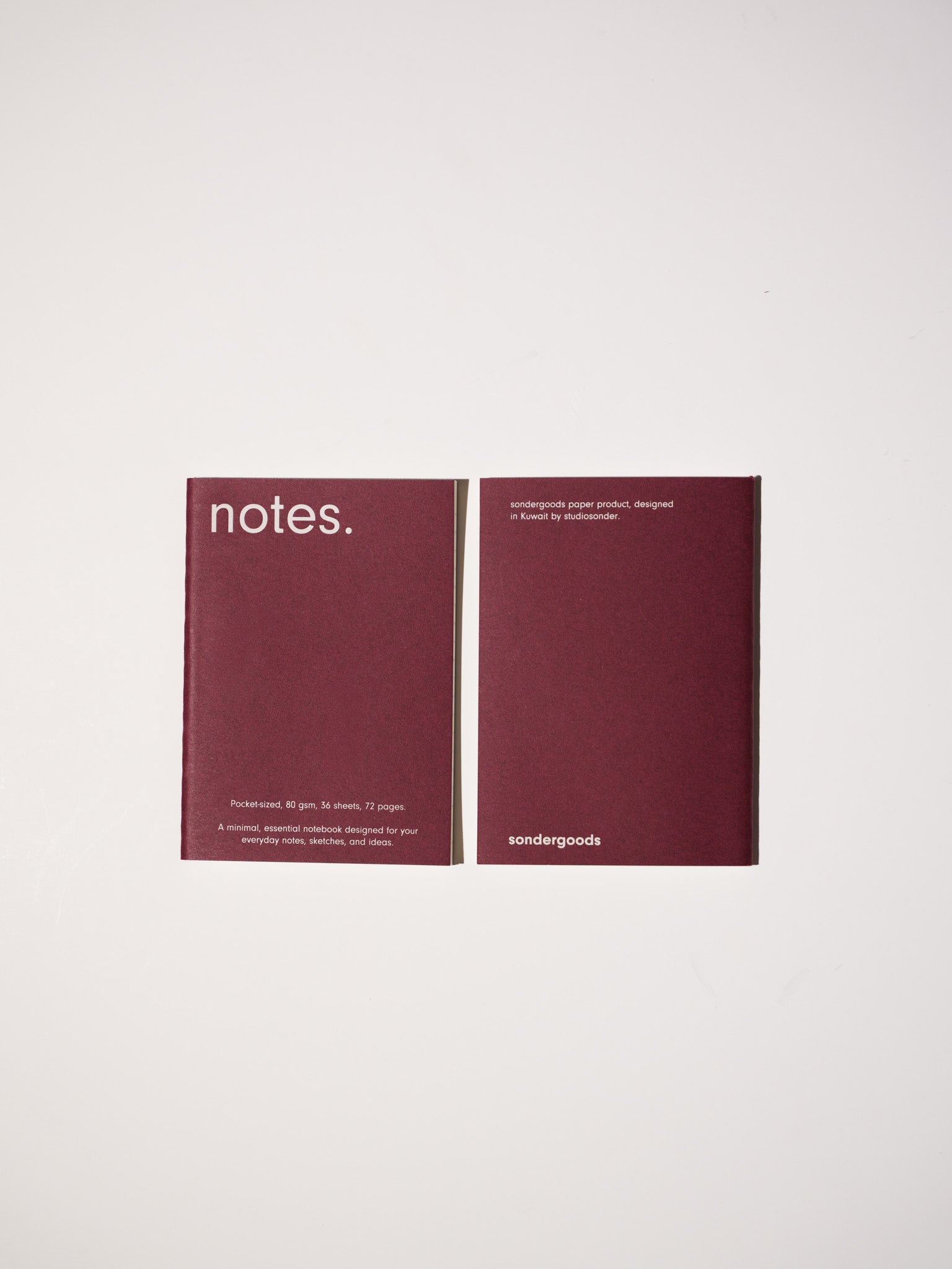 (Mini) Red — Paper Notebook