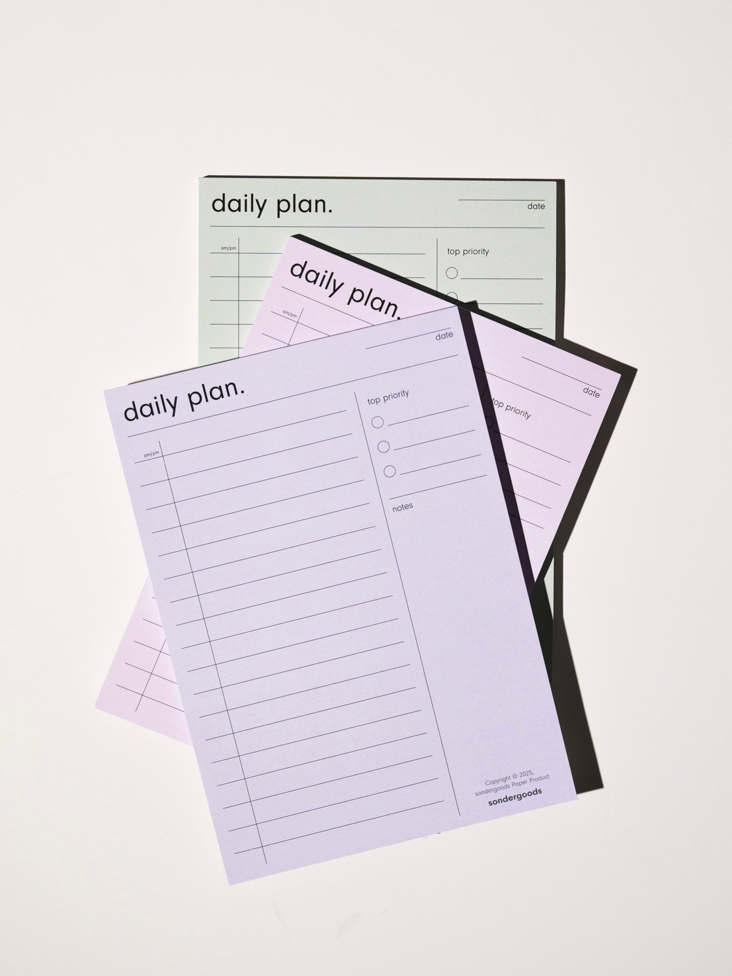 Daily — Pastel Notepads