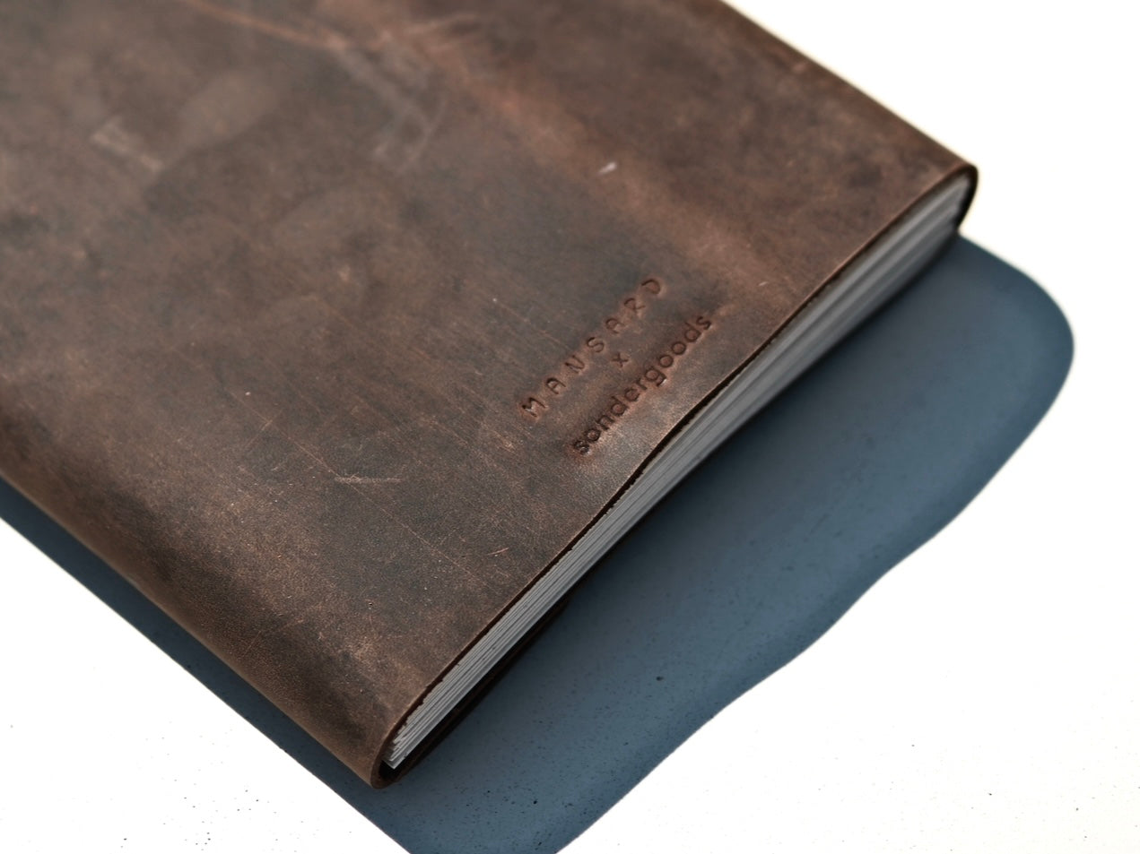 Natural Leather Notebook (A5)